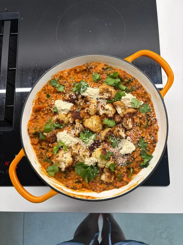 Baked Tofu Feta Orzo