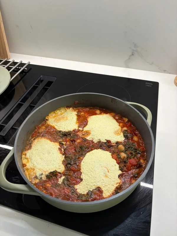 Shakshuka with Tofu Ricotta